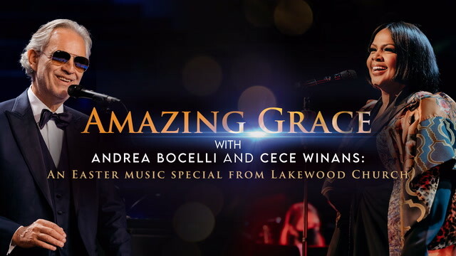 Andrea Bocelli and CeCe Winans