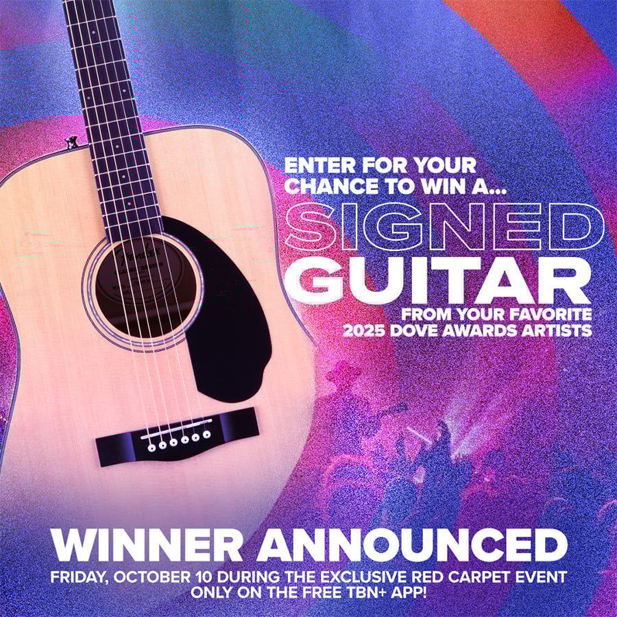 Dove Awards Guitar Giveaway—Enter to Win!