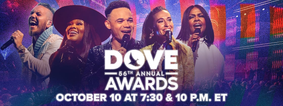 The 56th Annual Dove Awards—Coming Next Friday!