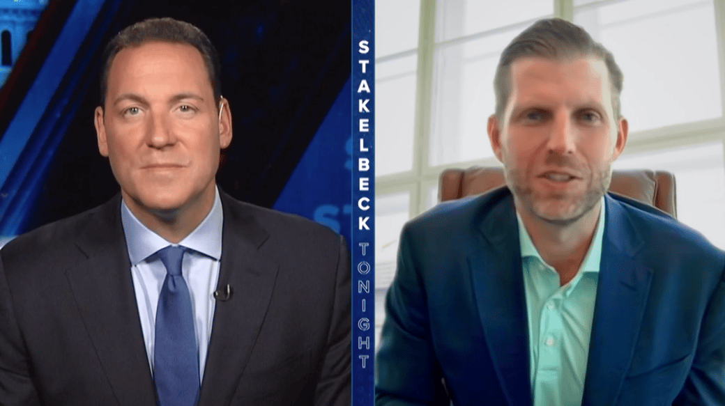 Tonight's Episode of Stakelbeck Tonight with Eric Trump