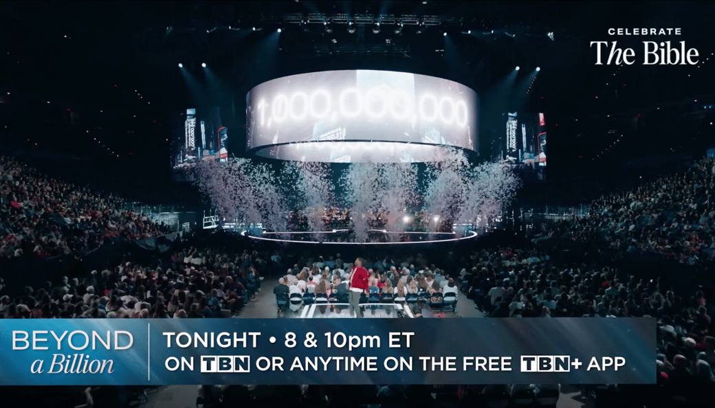 Beyond a Billion—Celebrate the Bible, TONIGHT!